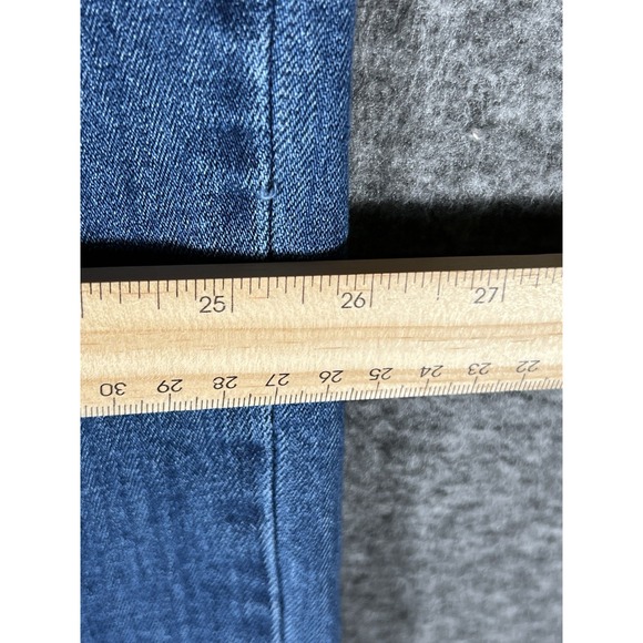Judy Blue Jean Women 3XL Blue Straight Fit‎ Stretch Dark Wash Denim 36x26 - Picture 9 of 13